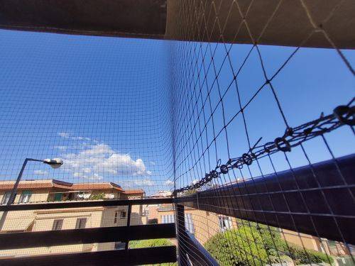 Installazione reti anticaduta PerGatto